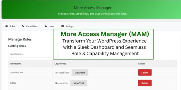 More Access Manager (MAM)